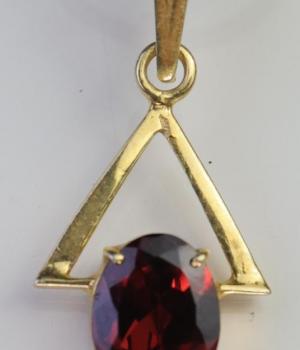 Garnet Pendent